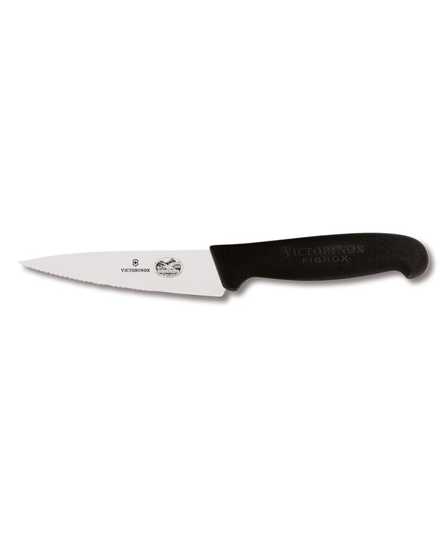 Dao Bếp Trưởng Mini Victorinox 5.2033.12-X1 Lưỡi Lượn Sóng 12.7 cm Tay Cầm Fibrox Đen