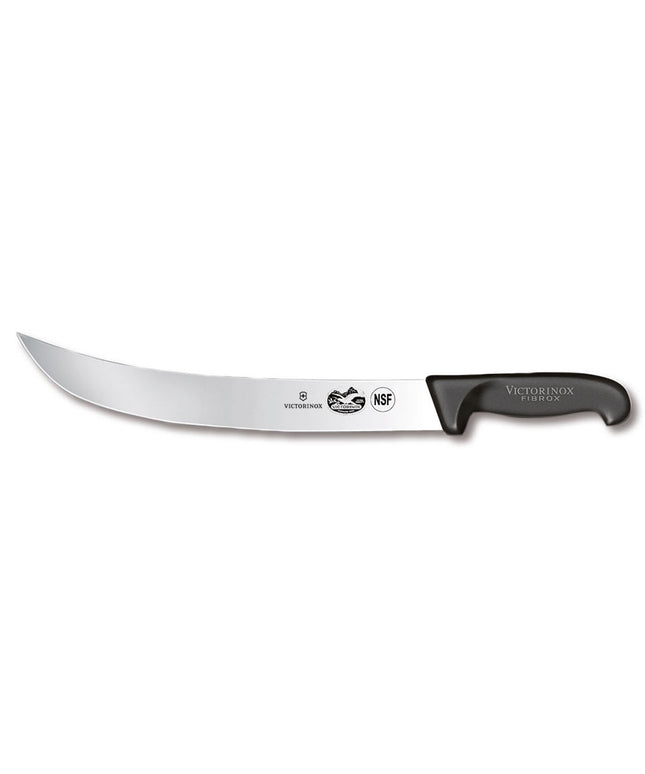 Dao Cimeter Cong Victorinox 5.7303.31-X1 Lưỡi 30.5cm Cán Fibrox® Nylon Đen
