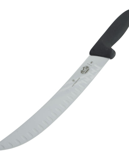 Dao Cimeter Lưỡi Granton Victorinox 5.7323.25-X1 Lưỡi 25.4 cm Tay Cầm Nylon Fibrox® Đen