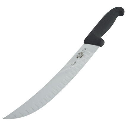Dao Cimeter Lưỡi Granton Victorinox 5.7323.25-X1 Lưỡi 25.4 cm Tay Cầm Nylon Fibrox® Đen