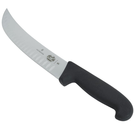Dao Cimeter Lưỡi Granton Victorinox 5.7323.25-X1 Lưỡi 25.4 cm Tay Cầm Nylon Fibrox® Đen