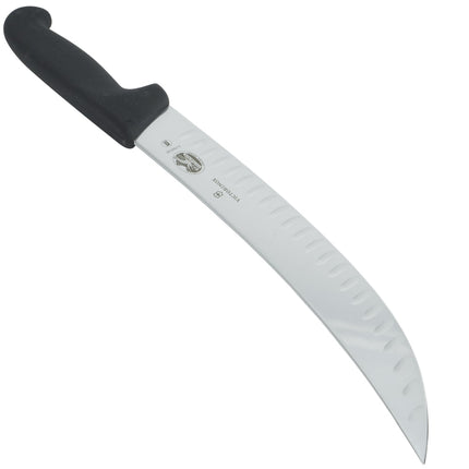 Dao Cimeter Lưỡi Granton Victorinox 5.7323.25-X1 Lưỡi 25.4 cm Tay Cầm Nylon Fibrox® Đen