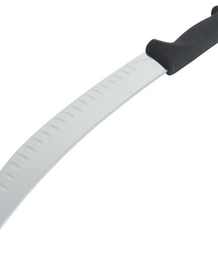 Dao Cimeter Lưỡi Granton Victorinox 5.7323.25-X1 Lưỡi 25.4 cm Tay Cầm Nylon Fibrox® Đen
