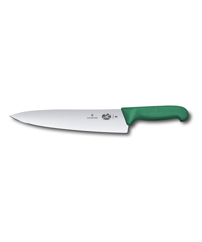 Dao Bếp Trưởng Victorinox 5.2004.25 25.4 cm Tay Cầm Fibrox® Pro Xanh Lá Thép Không Gỉ