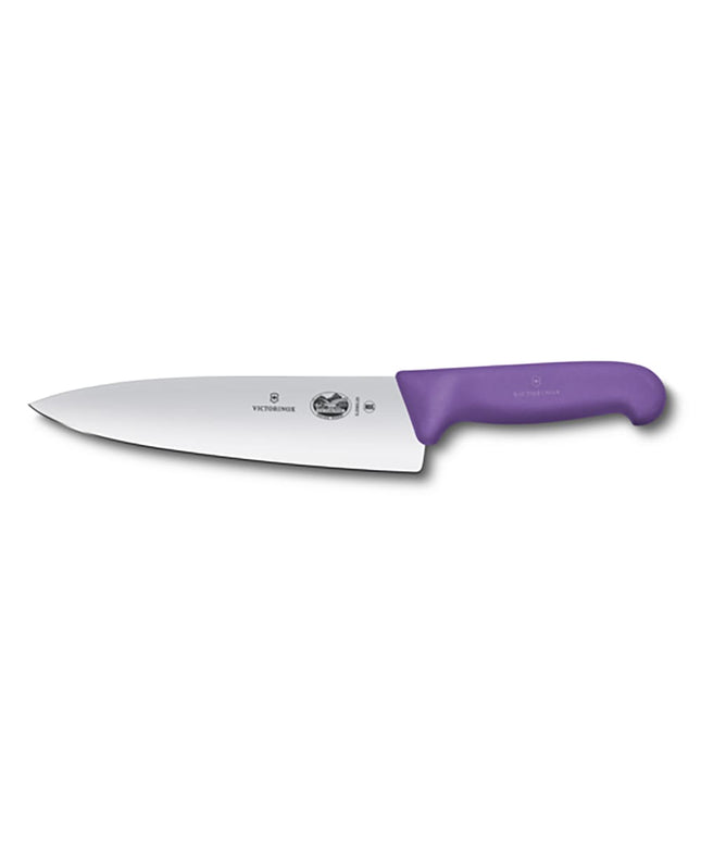 Dao Bếp Trưởng Rộng Victorinox 5.2065.20 20.3 cm Tay Cầm Fibrox® Pro Tím Thép Không Gỉ