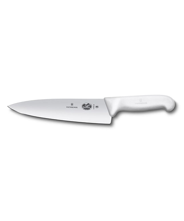 Dao Bếp Trưởng Victorinox 5.2067.20 20.3cm Siêu Rộng Cán Fibrox® Pro Trắng Thép Không Gỉ