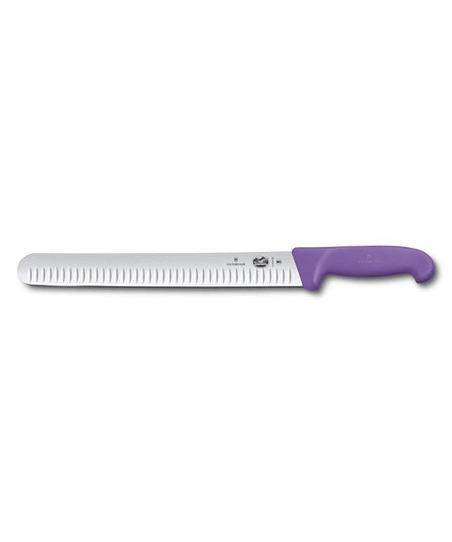 Dao Thái Granton Victorinox 5.4725.30 30.5 cm Cán Fibrox® Pro Tím Thép Không Gỉ