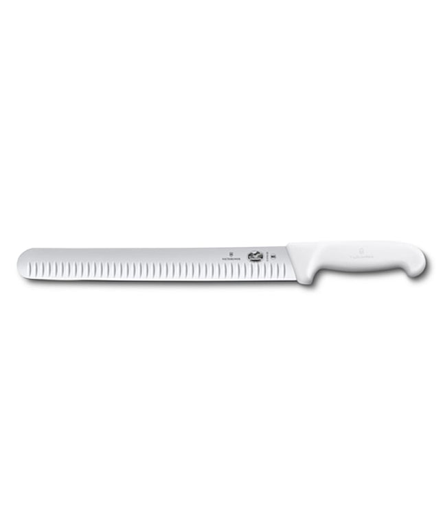 Dao Thái Granton Victorinox 5.4727.30 30.5 cm Cán Fibrox® Pro Trắng Thép Không Gỉ