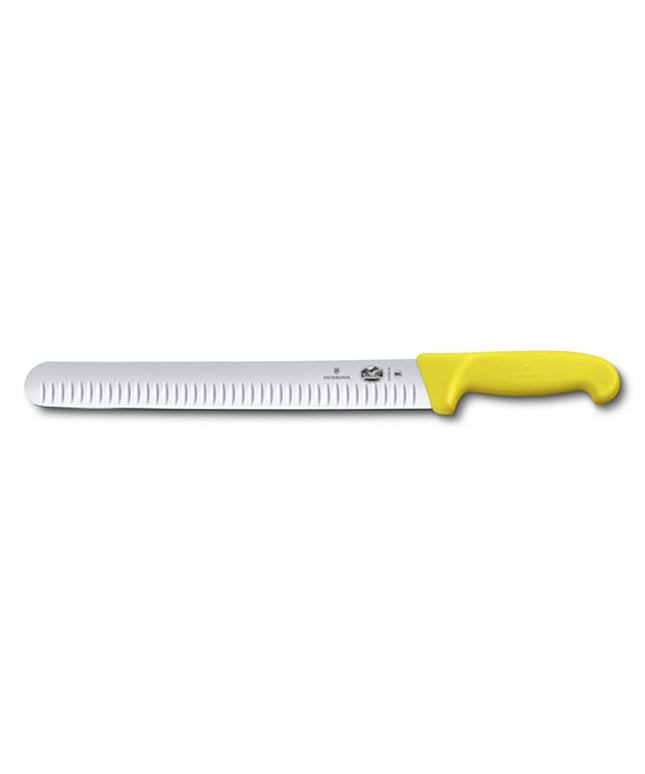 Dao Thái Granton Victorinox 5.4728.30 30.5 cm Cán Fibrox® Pro Vàng Thép Không Gỉ