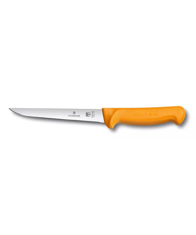 Victorinox 5.8401.16 Dao Rọc Xương Swibo 15.2 cm Cán Polyamide Cam, Thép Không Gỉ
