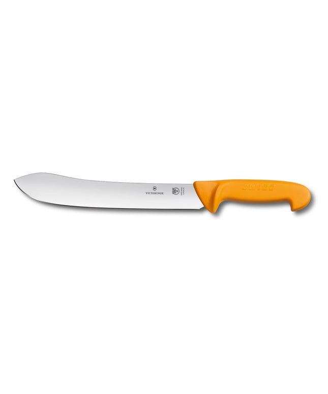 Dao Làm Thịt Cong Victorinox 5.8436.25 Swibo Lưỡi 25.4 cm Cán Polyamide Cam