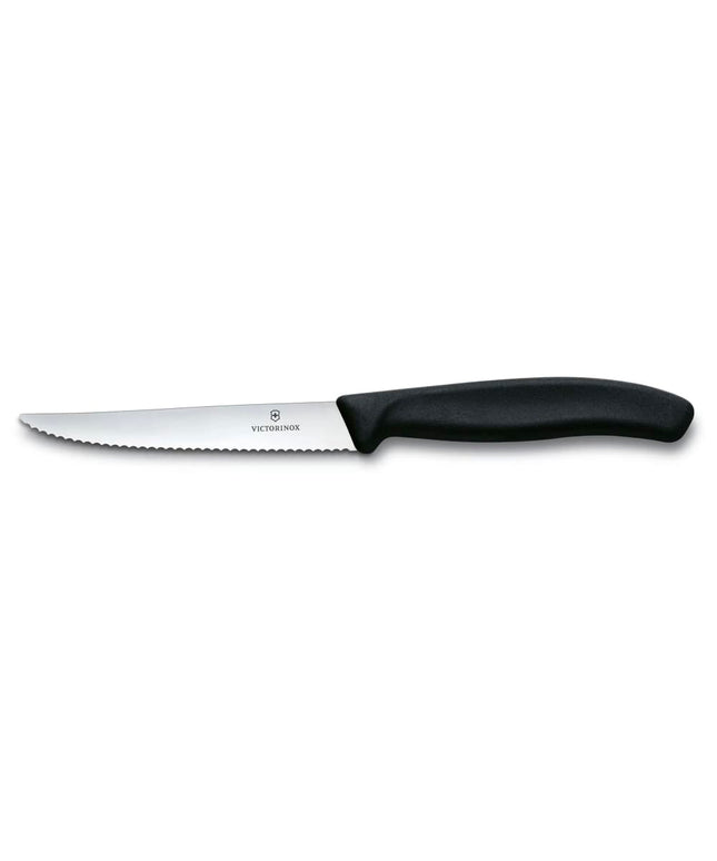 Dao Steak Victorinox 6.7233.20 Lưỡi Răng Cưa 11.4 cm Cán Polypropylene Đen