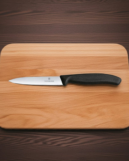 Dao Gọt Victorinox 6.7703 Lưỡi 10.2 cm Cán Polypropylene Đen