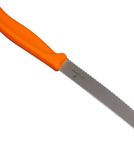 Dao Đa Năng Răng Cưa Victorinox 6.7836.L119 Lưỡi 11.4 cm Cán Polypropylene Cam