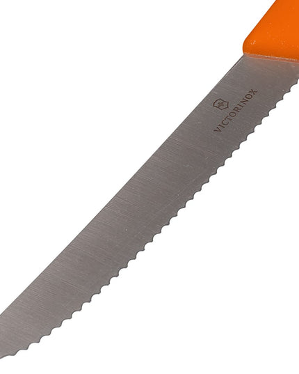 Dao Đa Năng Răng Cưa Victorinox 6.7836.L119 Lưỡi 11.4 cm Cán Polypropylene Cam