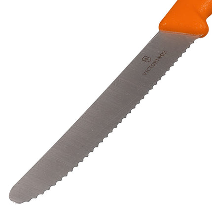 Dao Đa Năng Răng Cưa Victorinox 6.7836.L119 Lưỡi 11.4 cm Cán Polypropylene Cam