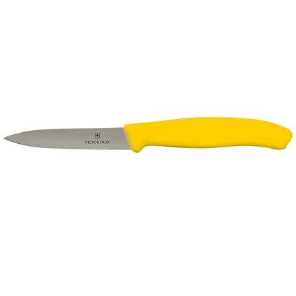 Bộ Dao Gọt Và Dụng Cụ Gọt Vỏ Victorinox 7.6075.8-X1 Thép Không Gỉ Tay Cầm Vàng