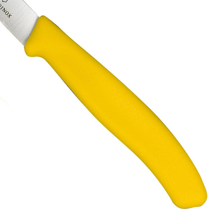 Bộ Dao Gọt Và Dụng Cụ Gọt Vỏ Victorinox 7.6075.8-X1 Thép Không Gỉ Tay Cầm Vàng