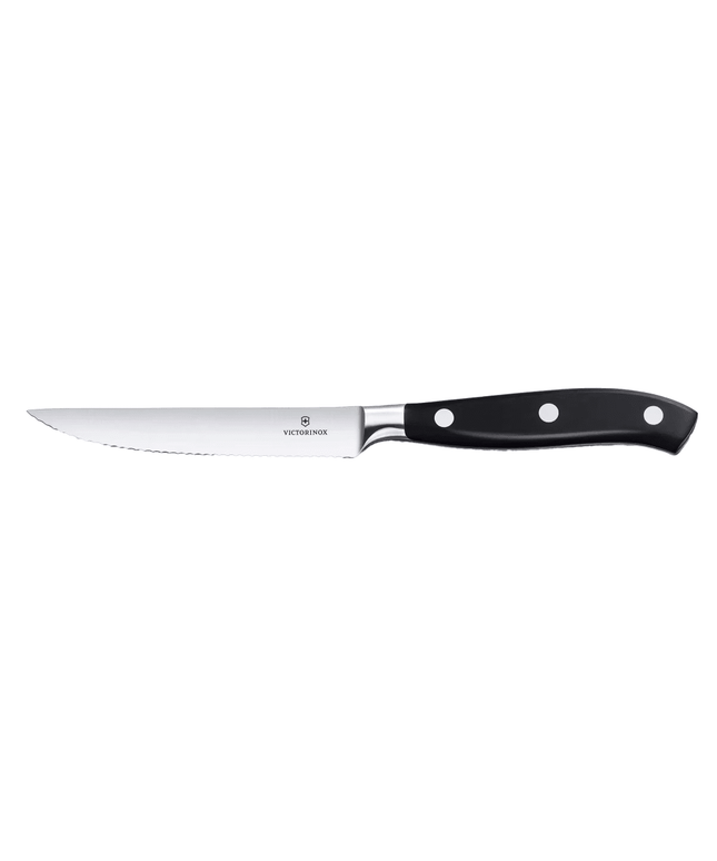 Dao Bít Tết Răng Cưa Victorinox 7.7203.12WG Grand Maître 11.9 cm Tay Cầm POM Đen