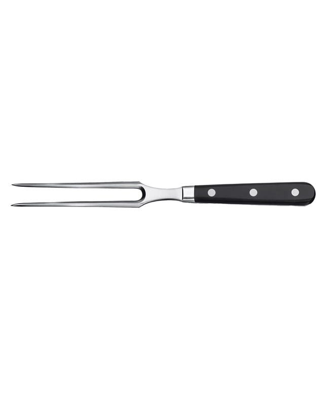 Nĩa Cắt Thịt Victorinox 7.7233.15G Grand Maître 15.2 cm Tay Cầm POM Đen Thép Không Gỉ