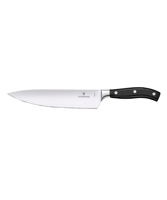 Dao Khắc Thịt Victorinox 7.7403.22G Grand Maître 22 cm Cán POM Đen Thép Không Gỉ