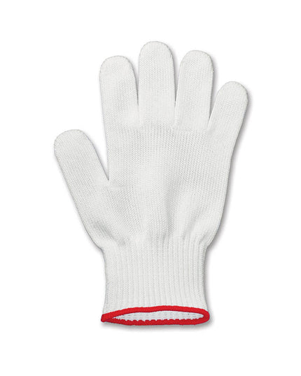Găng Tay Chống Cắt Victorinox 7.9049.S Cỡ S - Chất Liệu Pha Trộn, Trắng Dây Cổ Tay Đỏ