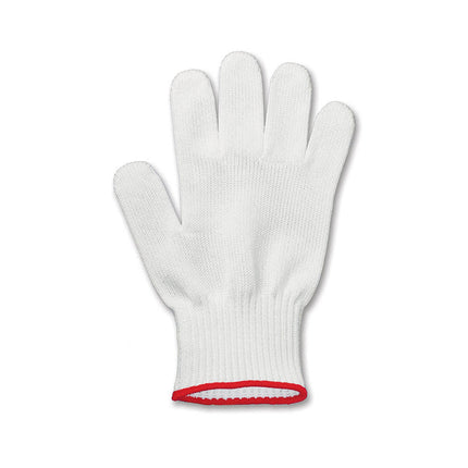 Găng Tay Chống Cắt Victorinox 7.9049.S Cỡ S - Chất Liệu Pha Trộn, Trắng Dây Cổ Tay Đỏ