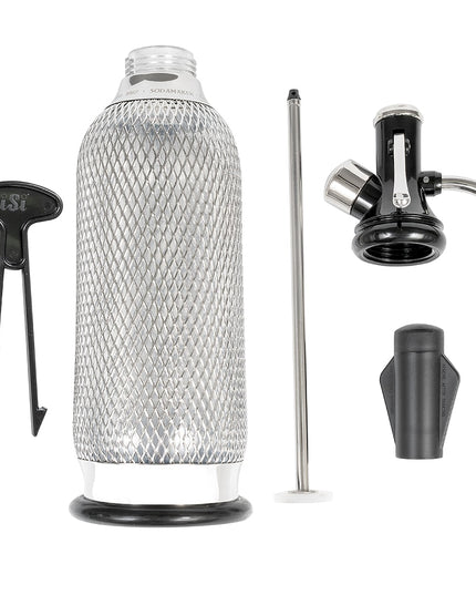 Bình Soda Siphon Classic iSi 106001 0.9 lít Nhựa, Bạc