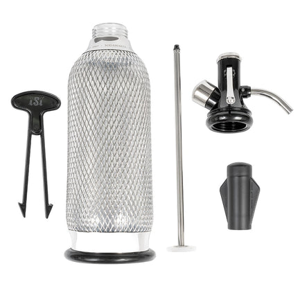 Bình Soda Siphon Classic iSi 106001 0.9 lít Nhựa, Bạc