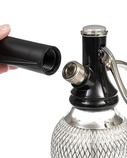 Bình Soda Siphon Classic iSi 106001 0.9 lít Nhựa, Bạc