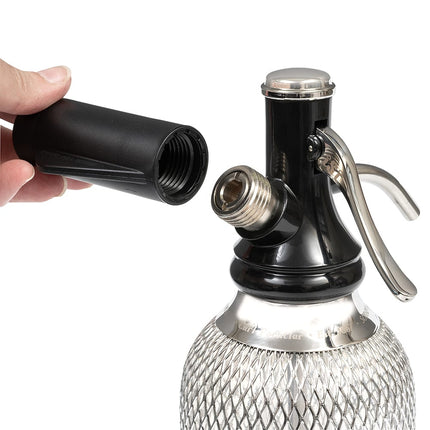 Bình Soda Siphon Classic iSi 106001 0.9 lít Nhựa, Bạc