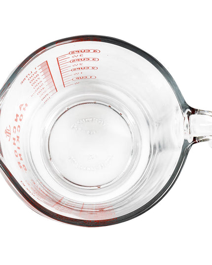 Cốc Đong Anchor Hocking 55178L20 946 ml Tay Cầm Hở Chữ Đỏ