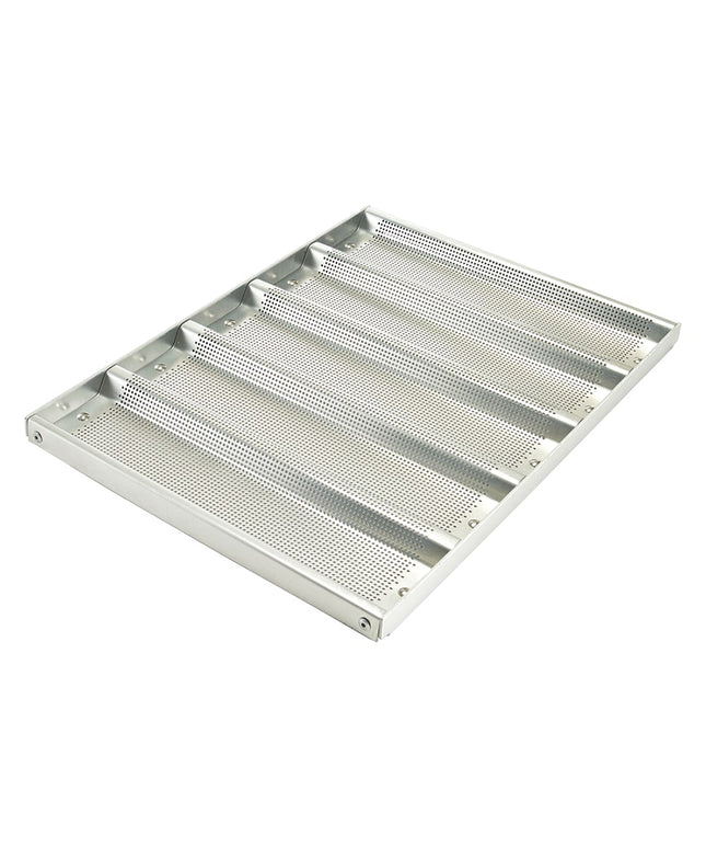 Khay Nướng Bánh Mì Sandwich Winco ABPN-5H 5 Rãnh 33 x 45.7 cm Nhôm