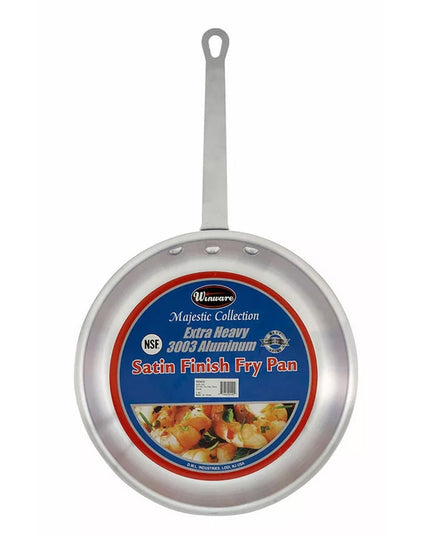 Chảo Rán Nhôm Winco AFP-14S 35.6 cm Tay Cầm Kim Loại