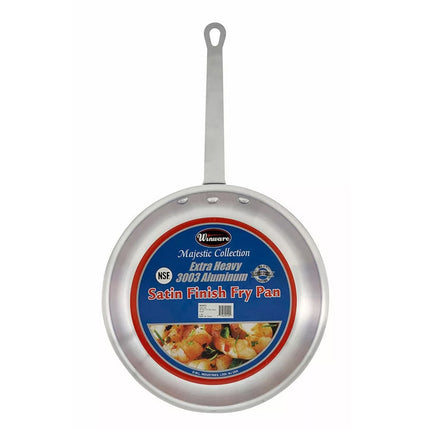Chảo Rán Nhôm Winco AFP-14S 35.6 cm Tay Cầm Kim Loại