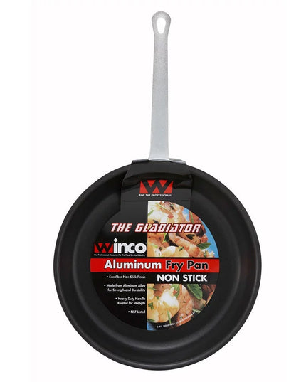 Chảo Rán Winco AFP-7XC 17.8 cm Nhôm Tay Cầm Kim Loại Đặc