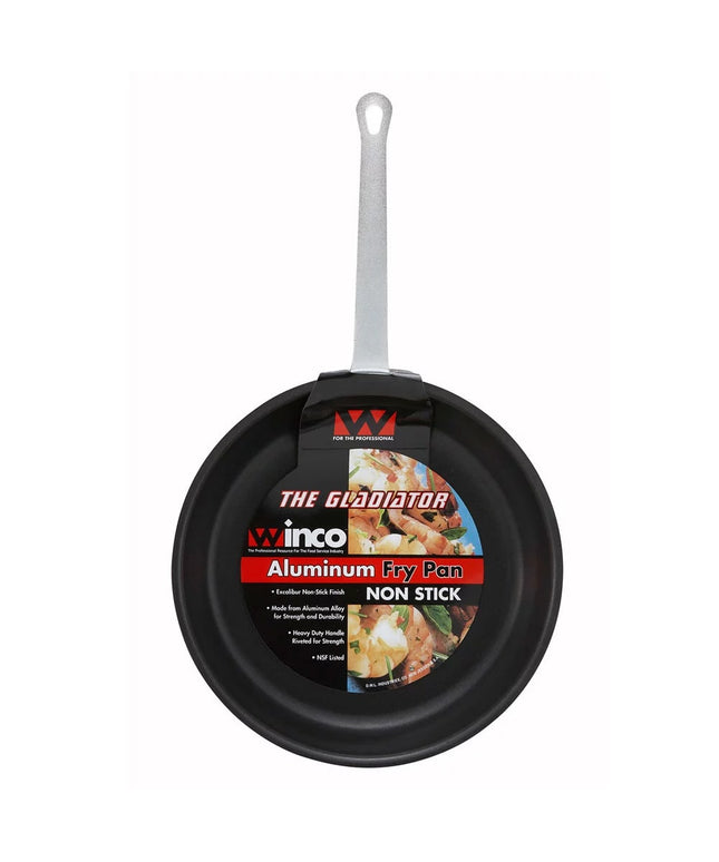 Chảo Rán Winco AFP-7XC 17.8 cm Nhôm Tay Cầm Kim Loại Đặc