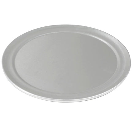 Khay Pizza Tròn Viền Rộng Winco APZT-10 25.4 cm Nhôm
