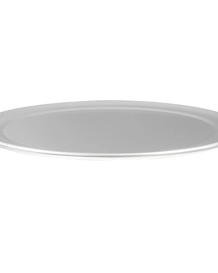 Khay Pizza Tròn Viền Rộng Winco APZT-11 27.9 cm Nhôm