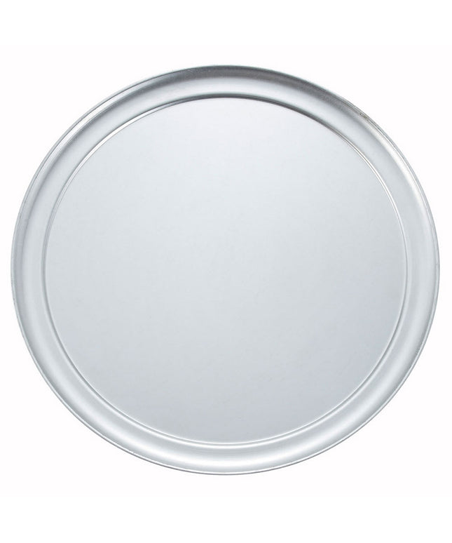 Khay Pizza Tròn Viền Rộng Winco APZT-12 30.5 cm Nhôm