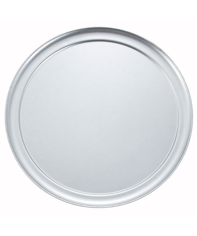 Khay Pizza Winco APZT-14 Đường Kính 35.6 cm Viền Rộng Nhôm