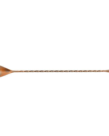 Thìa Bar Winco BABS-12AC 30.5 cm Đầu Giọt Nước, Đồng Cổ Điển