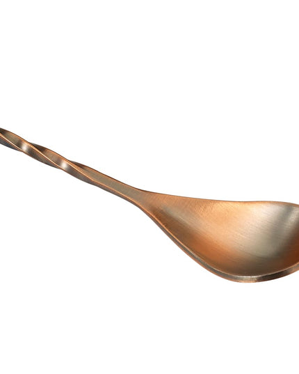 Thìa Bar Winco BABS-12AC 30.5 cm Đầu Giọt Nước, Đồng Cổ Điển