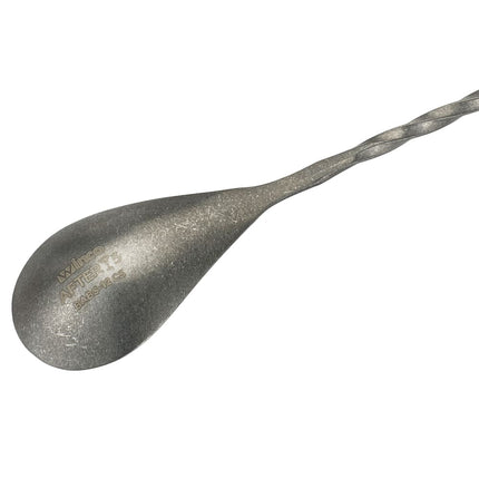 Thìa Bar Winco BABS-12CS 30.5 cm Đầu Giọt Nước, Thép Thủ Công