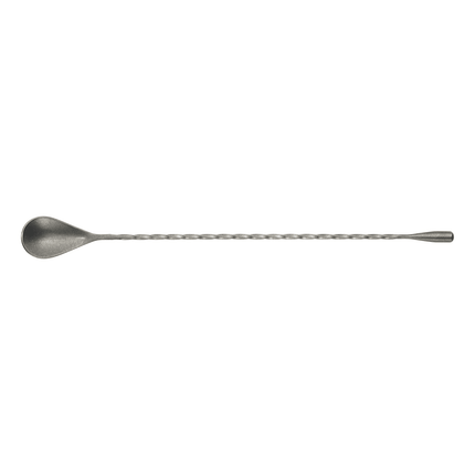 Thìa Bar Winco BABS-12CS 30.5 cm Đầu Giọt Nước, Thép Thủ Công