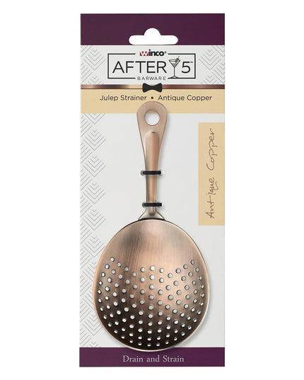 Lọc Julep Winco BAJS-6AC Thép Không Gỉ Hoàn Thiện Đồng Cổ