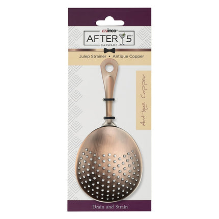Lọc Julep Winco BAJS-6AC Thép Không Gỉ Hoàn Thiện Đồng Cổ