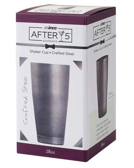 Bình Lắc Cocktail Thép Không Gỉ Winco BASK-28CS 828 ml Thép Thủ Công