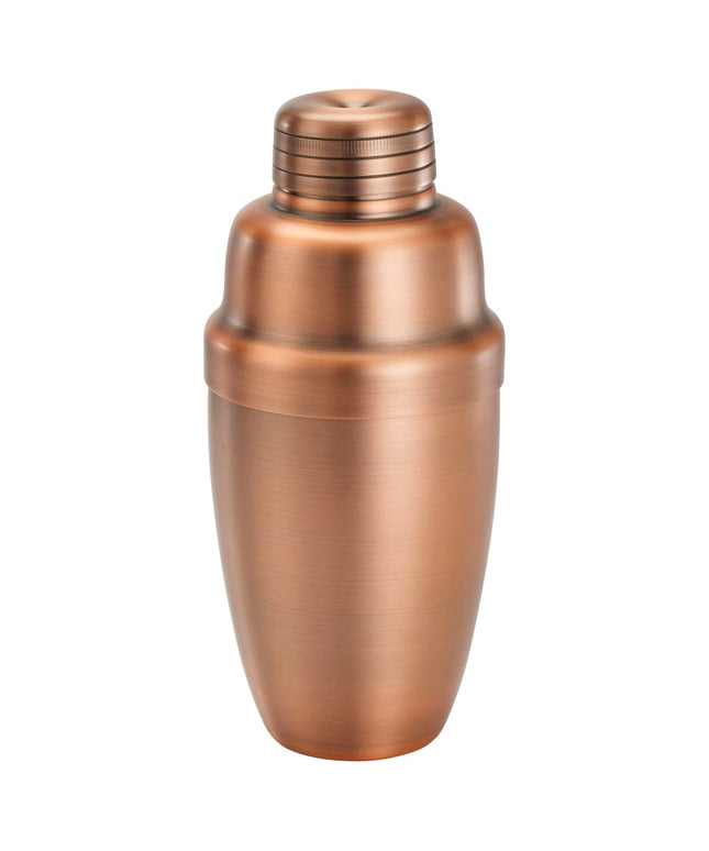 Bộ Bình Lắc Cocktail Winco BASS-16AC 470 ml Thép Không Gỉ Hoàn Thiện Đồng Cổ Điển