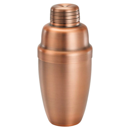 Bộ Bình Lắc Cocktail Winco BASS-16AC 470 ml Thép Không Gỉ Hoàn Thiện Đồng Cổ Điển